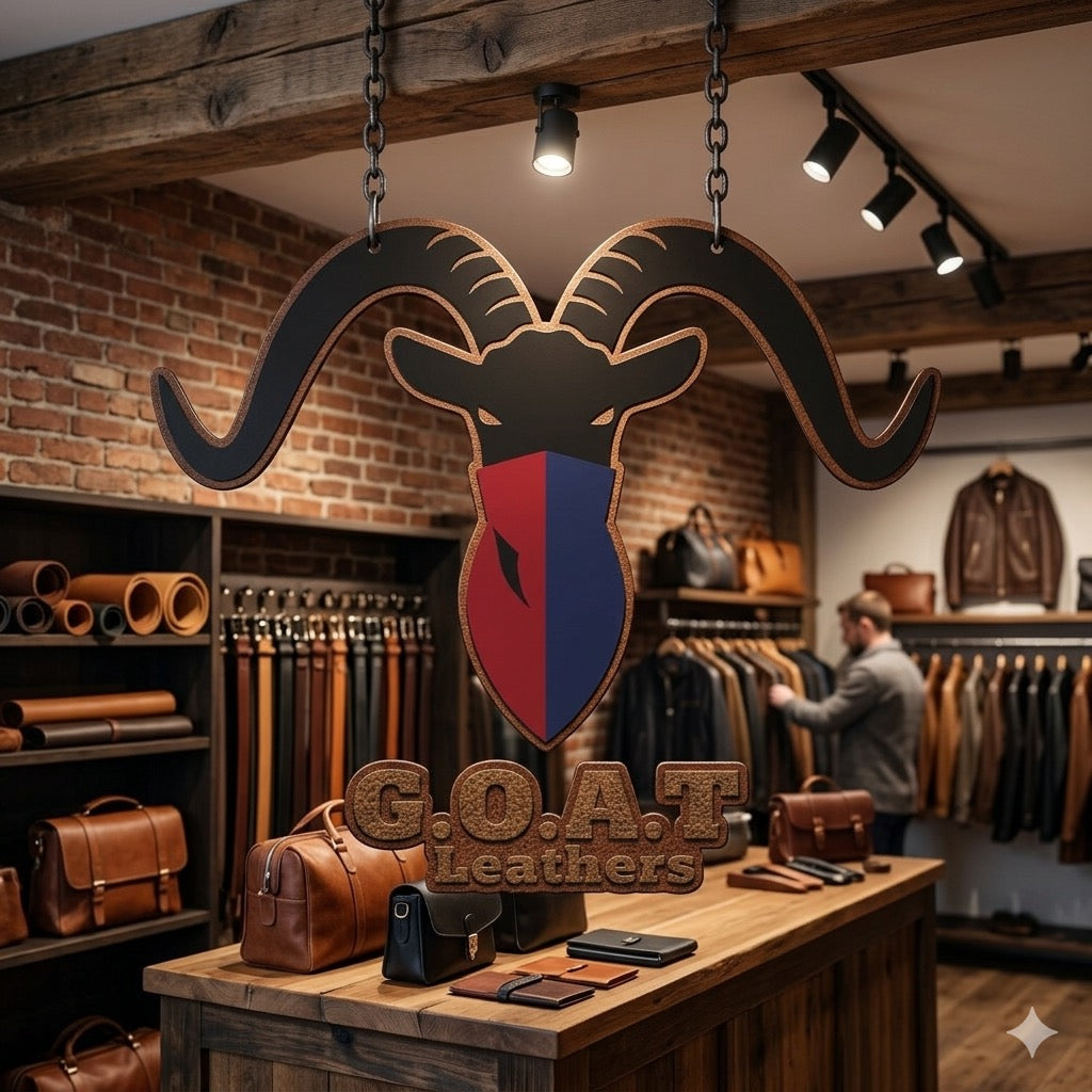 The Ranger — Men's Cognac Vintage Leather Jacket | GOAT Leathers Canada